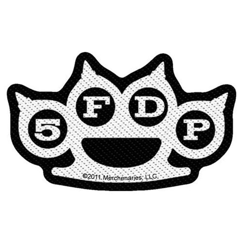 Five Finger Death Punch - Knuckles CutOut Pièce - Blanc/Noir